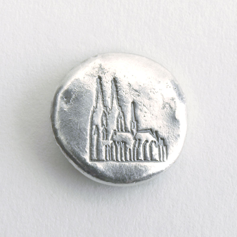 Dompfennig, Kölner Dom in Feinsilber geprägt